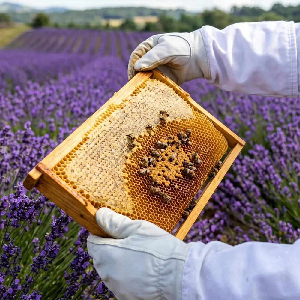 Lavender honey exporter - delicate floral honey